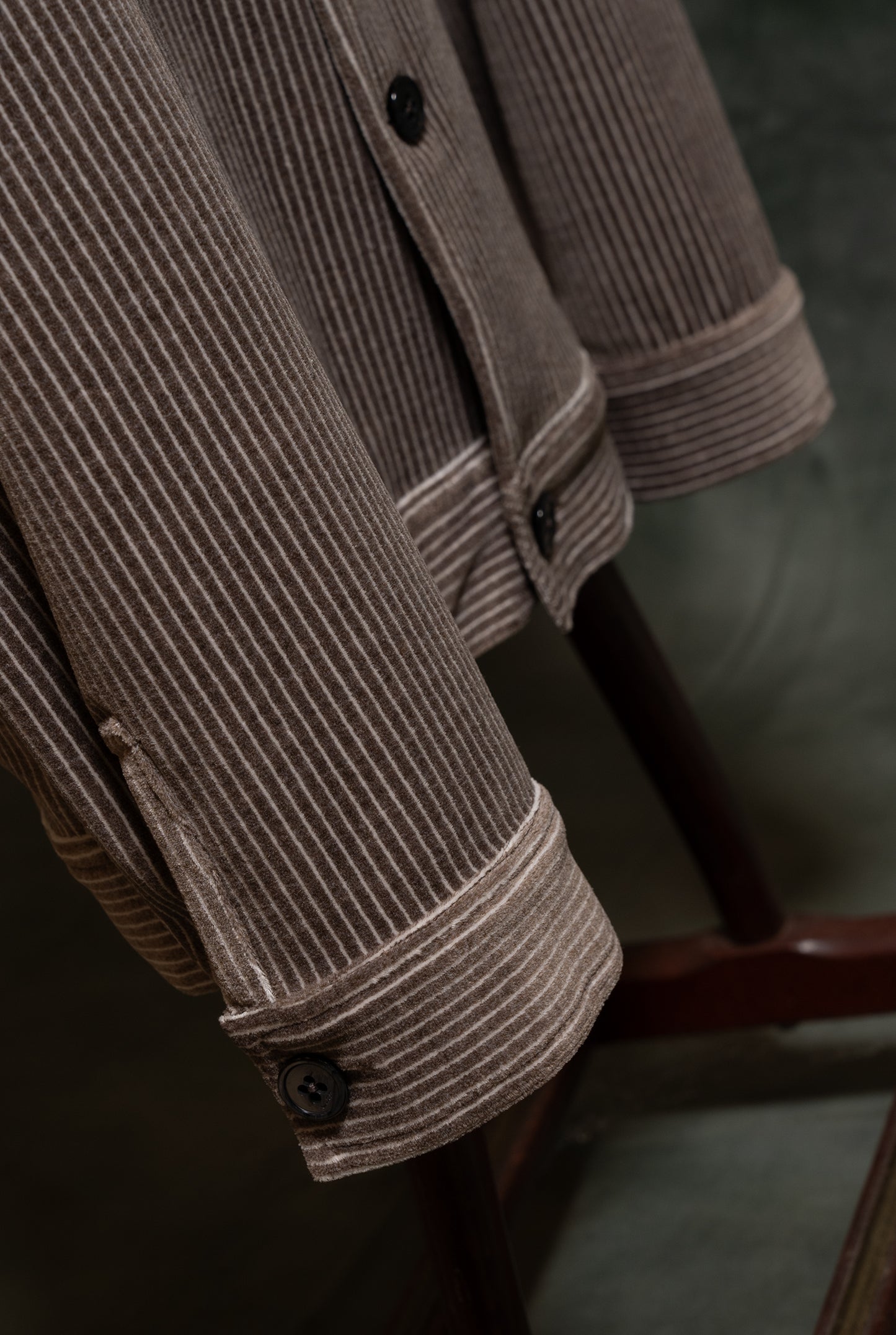 Giacca da uomo informale modello Bicocca realizzata in jersey cotone e seta amisuraduomo sartoria Milano