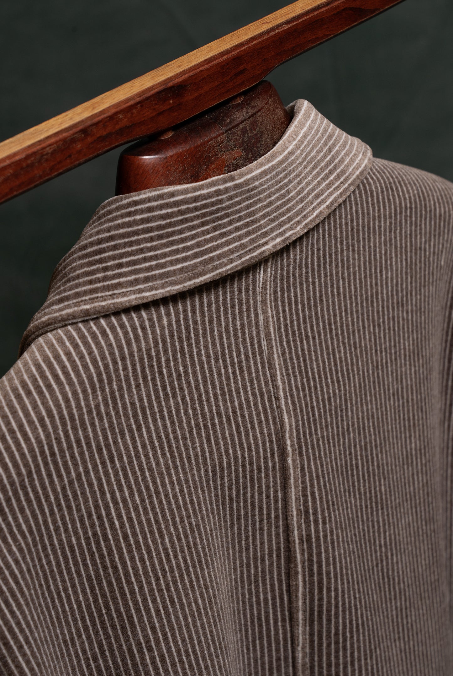Giacca da uomo informale modello Bicocca realizzata in jersey cotone e seta amisuraduomo sartoria Milano
