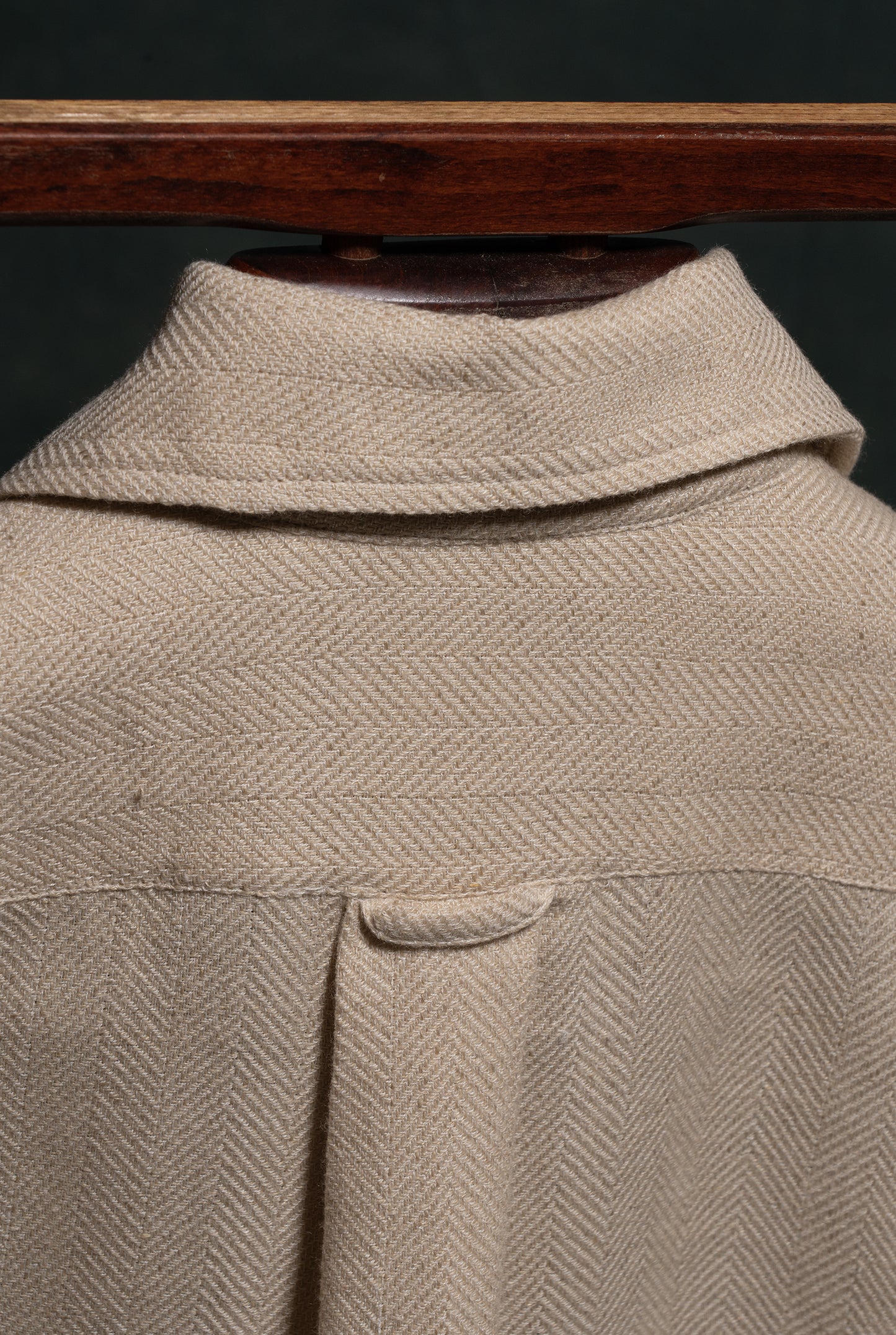 Overshirt in jersey cotone e seta Navigli amisuraduomo sartoria Milano