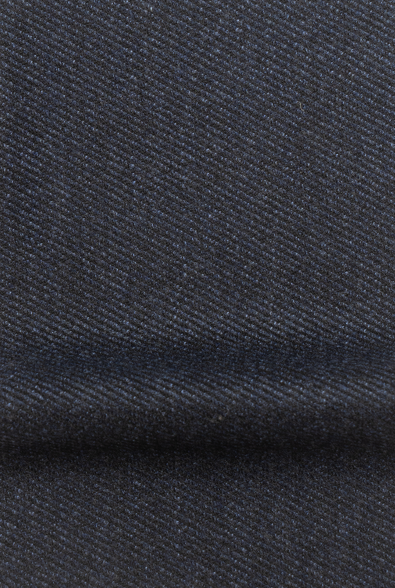 Tessuto twill zignone blu amisuraduomo sartoria Milano