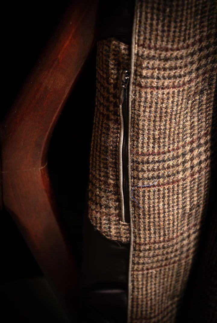 Giacca da uomo giubbotto vintage BRERA in lana