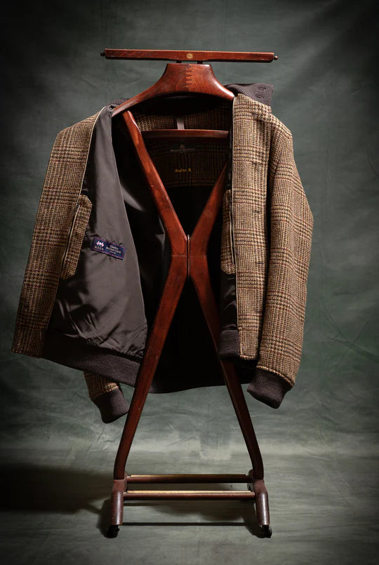 Giacca da uomo giubbotto vintage BRERA in lana