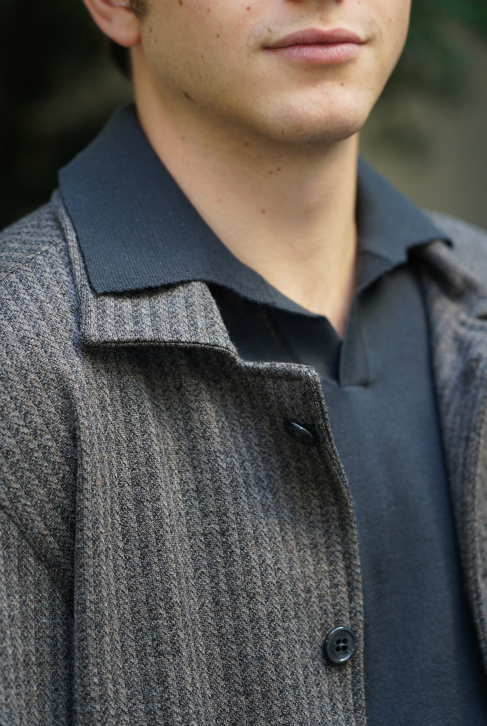 Giacca sfoderata modello Bicocca amisuraduomo sartoria a Milano