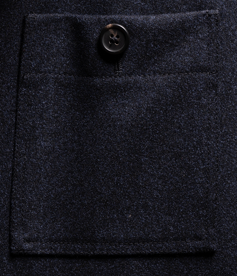 Giacca da uomo hybrid jacket ISOLA in lana Loro Piana Rain System