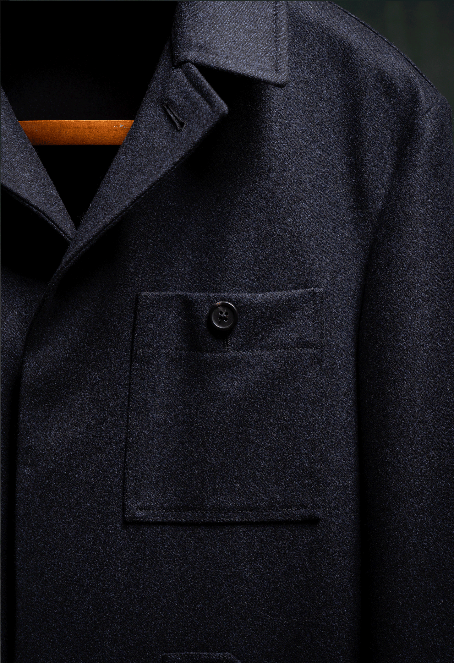 Giacca da uomo hybrid jacket ISOLA in lana Loro Piana Rain System