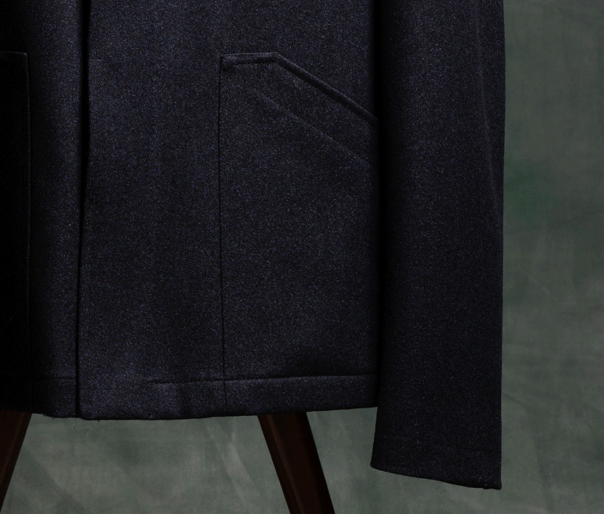 Giacca da uomo hybrid jacket ISOLA in lana Loro Piana Rain System